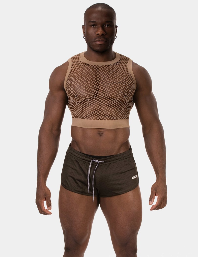 BARCODE BERLIN FISHNET CROP MATENO