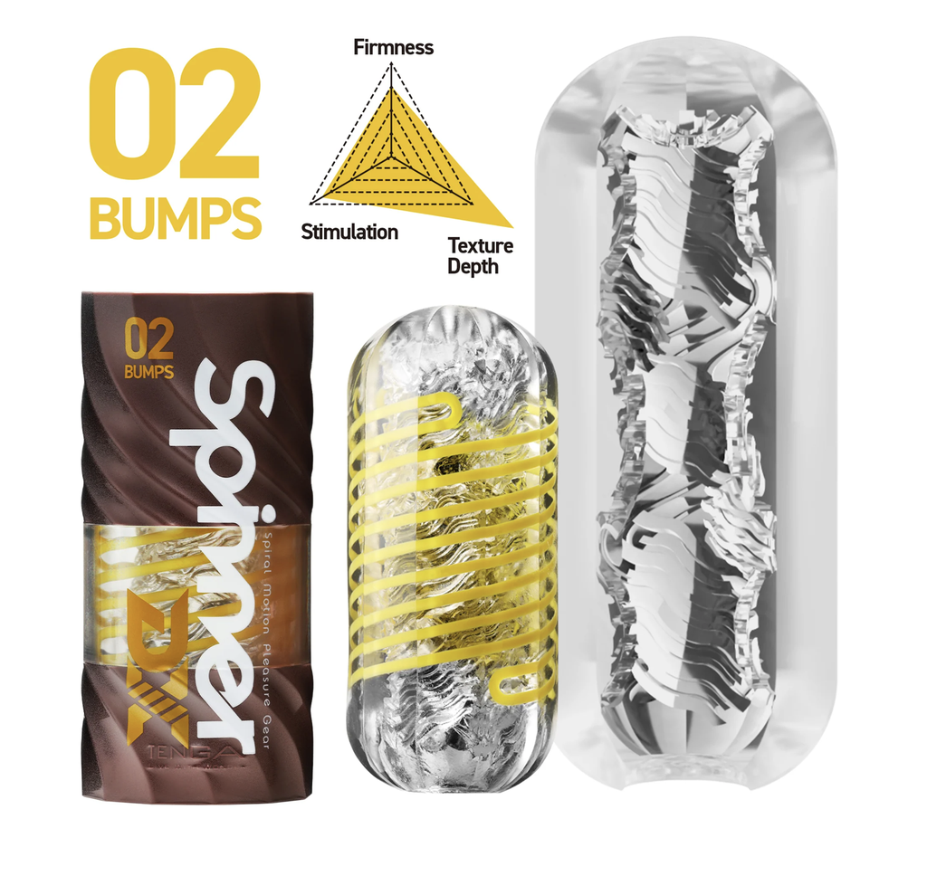 TENGA SPINNER 02 BUMPS MASTURBATOR
