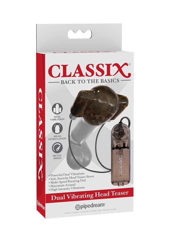 CLASSIX DUAL VIBRATING HEAD TEASER