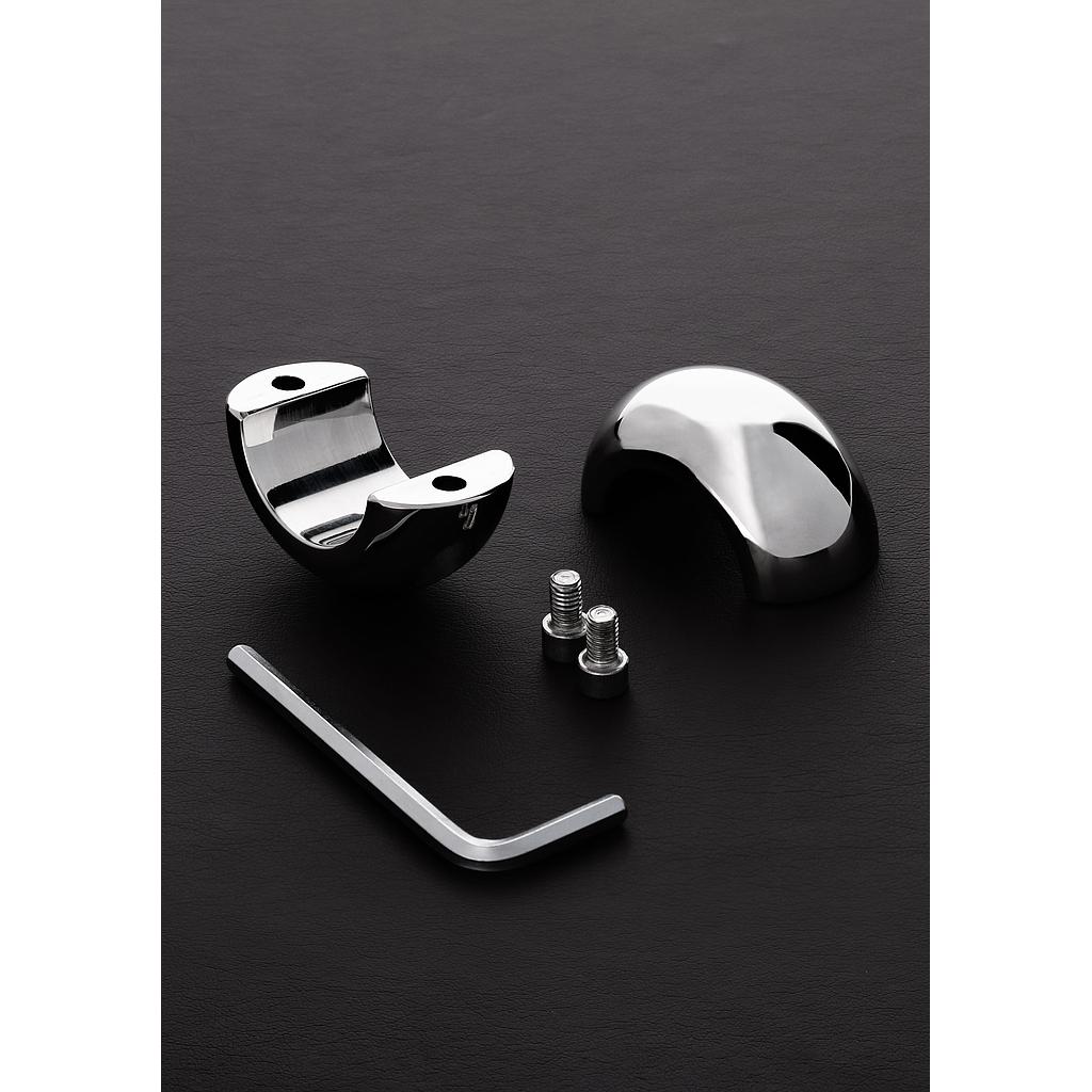 STAINLESS STEEL OVAL BALL STRETCHER 40mmx35mm 497g