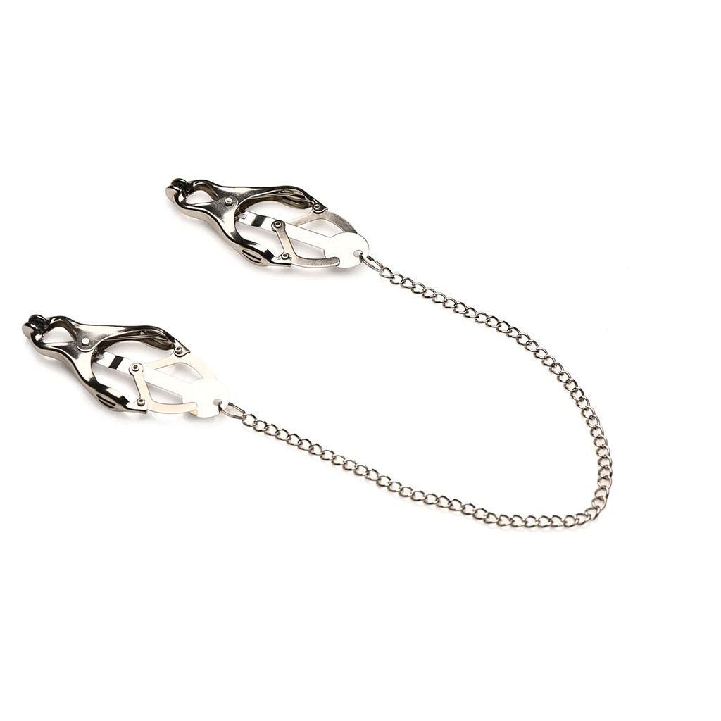 XR BRAND PRIMAL SPIKED CLOVER NIPPLE CLAMPS