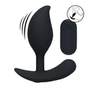 LEVELZ BY SHOTS - REMOTE CONTROL VIBRATING SILICONE ANAL PLUG