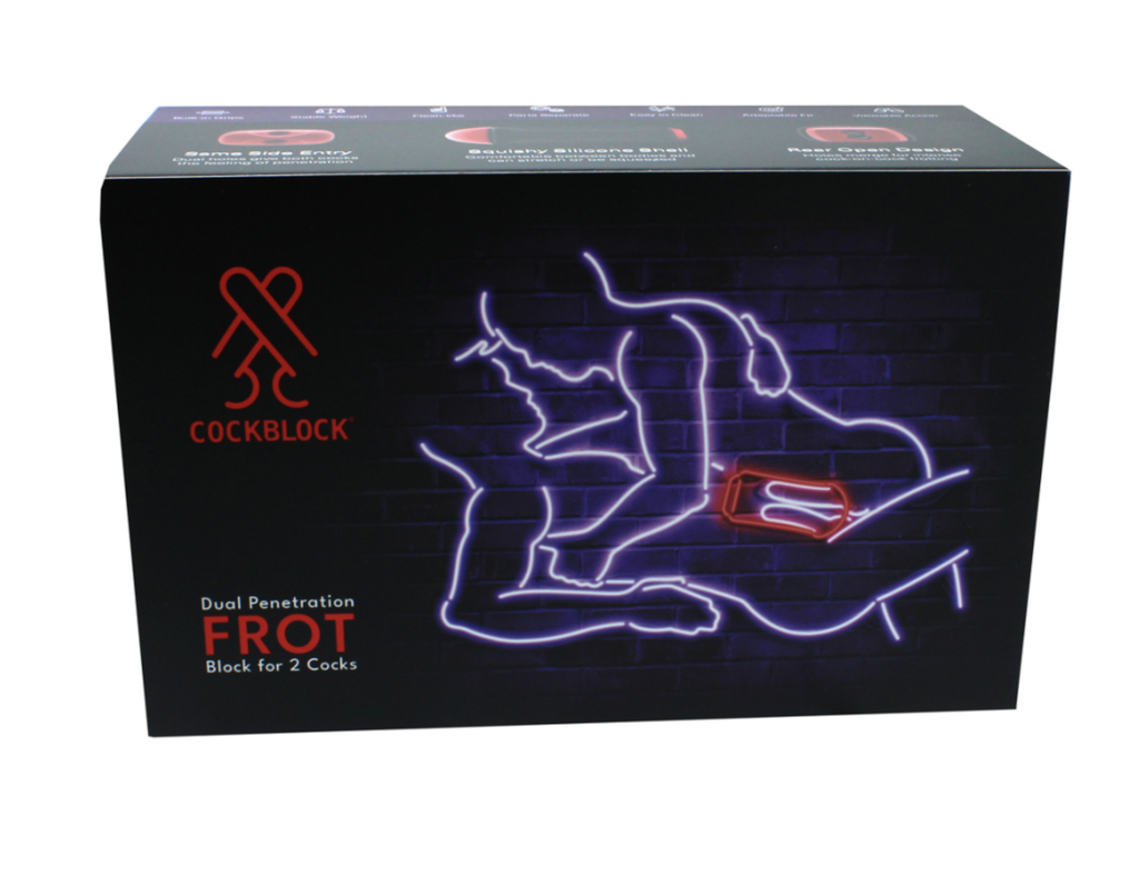 COCKBLOCK DUAL PENETRATION MASTURBATOR