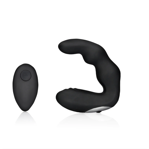 [OU905BLK] OUCH BENT VIBE P SPOT MASSAGER W/REMOTE