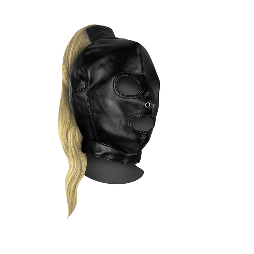 OUCH MASK WITH PONY TAIL