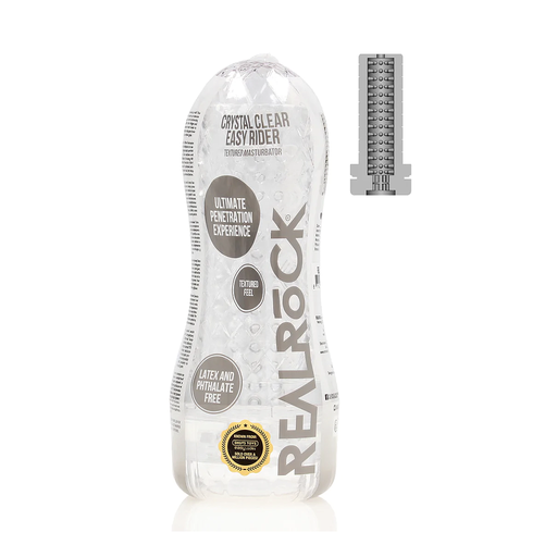 REAL ROCK EASY RIDER TEXTURED MASTURBATOR