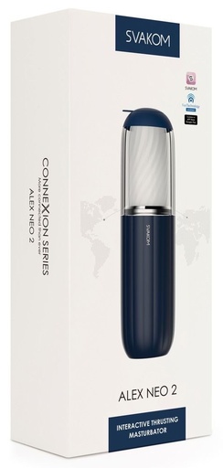 [E33772] SVAKOM ALEX NEO 2 MASTURBATOR INTERACTIVE THRUSTER