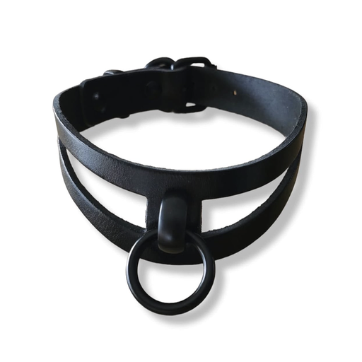 PROVOCATEUR LEATHER COLAR AKASHA