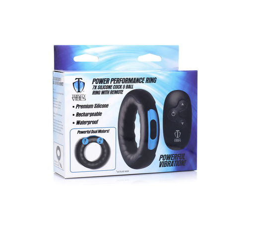 [AG552] XR BRANDS - SILICONE COCKRING WITH REMOTE CONTROL