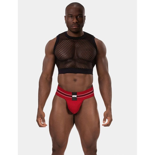 BARCODE BERLIN FISHNET CROP MATENO