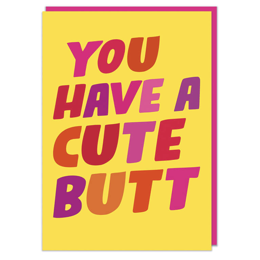 [RAN 144] DM CUTE BUTT CARD