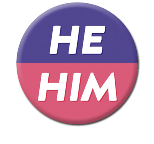 [DMD 303] DM HE/HIM BADGE