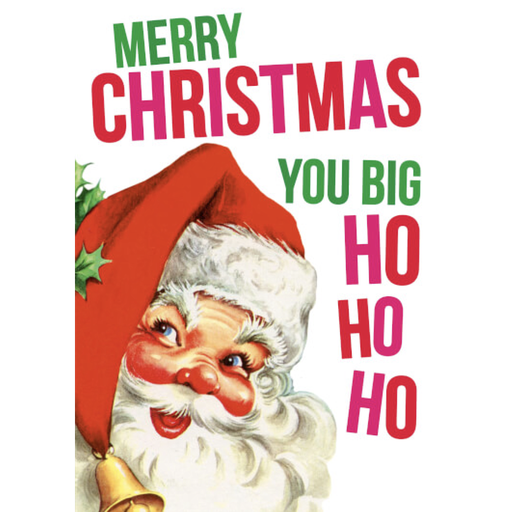 [P0010939] DM MERRY CHRISTMAS HO HO HO CARD