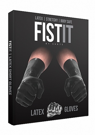 [FST001BLK] FIST IT LATEX GLOVES REUSABLE