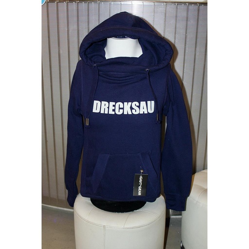 GAYT*GEAR CROSS NECK HOODIE DRECKSAU GLOW IN THE DARK