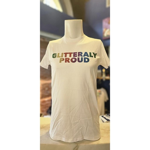 GAYT*GEAR T-SHIRT GLITTERALY PROUD