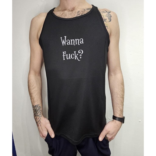 GAYT*GEAR TANK TOP WANNA FUCK