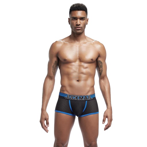 JOCKMAIL 443 COLOR MESH FLAT ANGLE BOXER